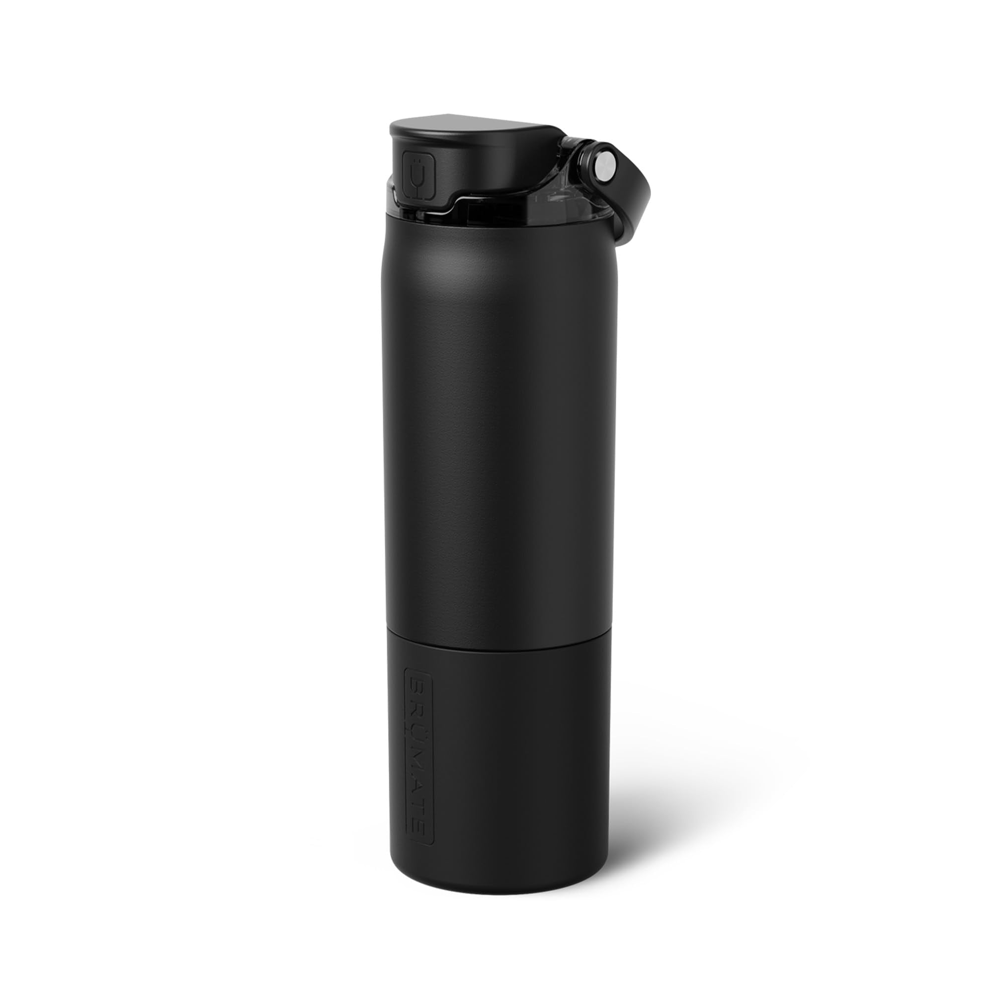 BrüMate Rise 35oz Water Bottle With Covered Silicone Straw | 100% Leakproof Insulated Water Bottle | Soft Sip Silicone Spout | Made of Stainless Steel | 35oz (Mist)