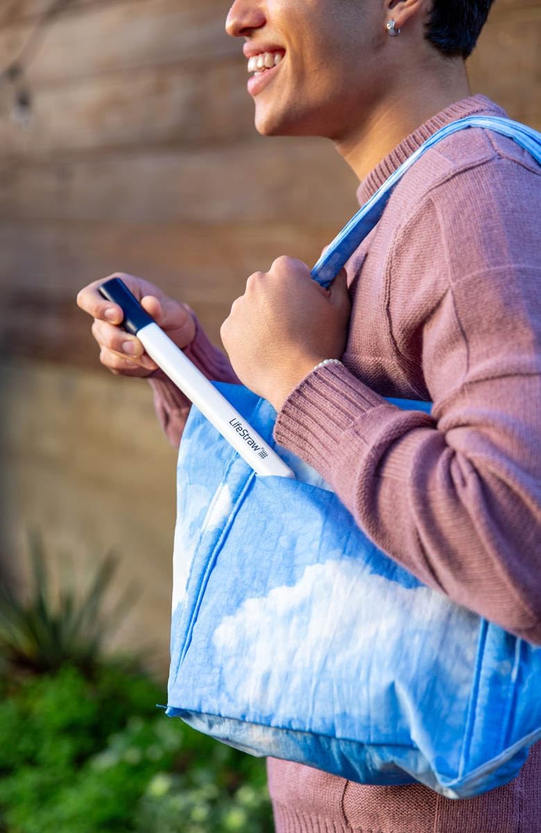 LifeStraw Sip – Reusable Stainless Steel Water Filter Drinking Straw