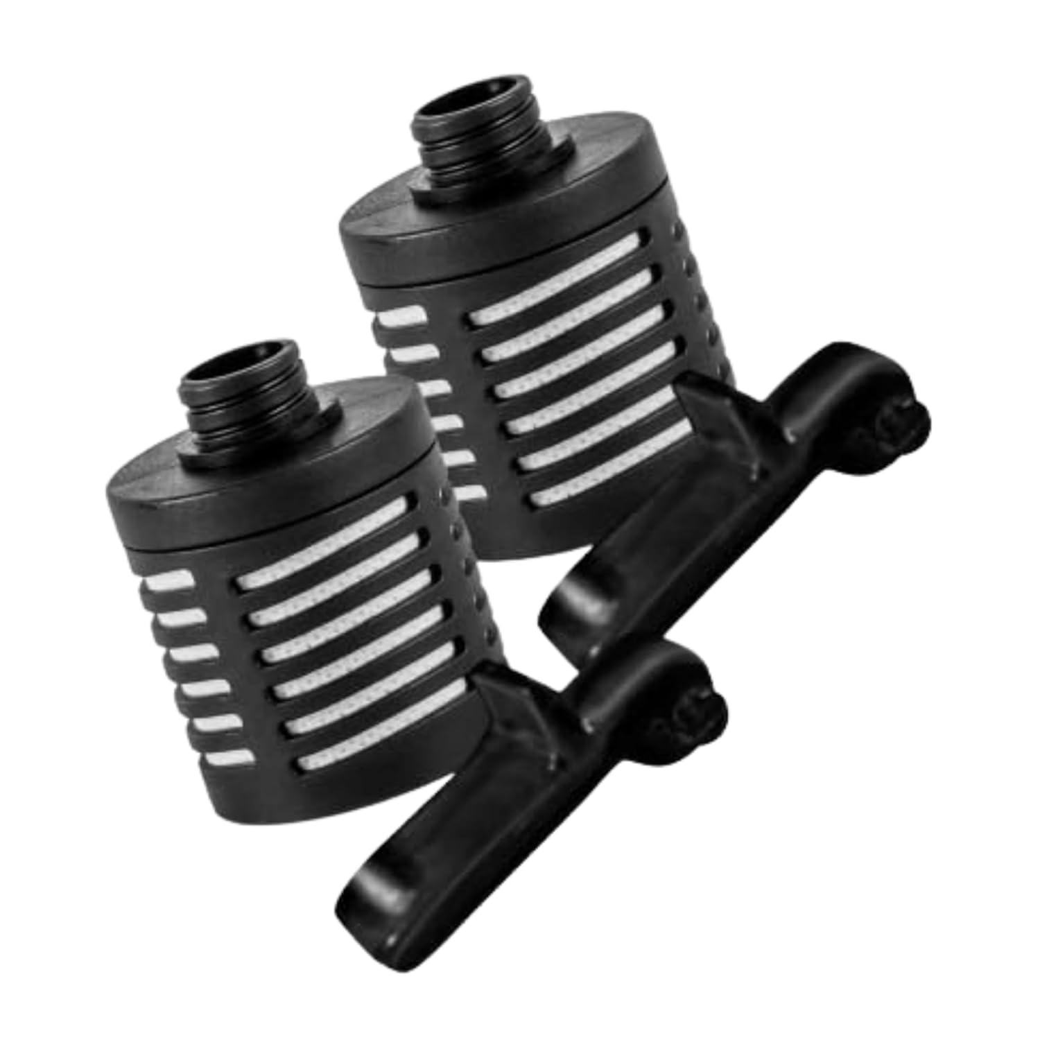 Bottle Replacement Filters for Nikken PiMag Sport Filtered Water Bottle 22oz, Portable Camping Water Filter for Travel, Hiking, Outdoor & Everyday Hydration, Clean Filtration, 2 Filters, 2 Spouts