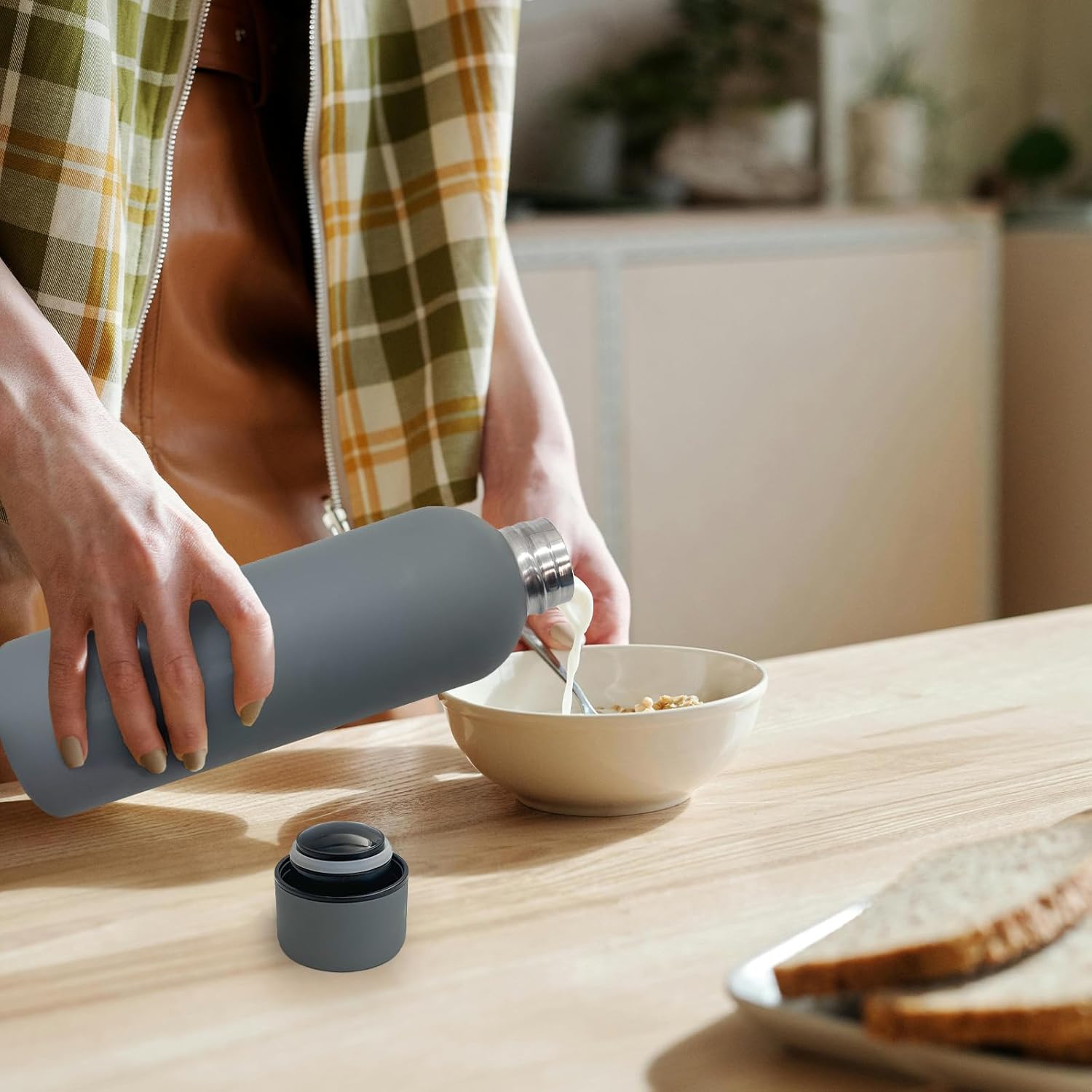 16 Pack Stainless Steel Insulated Water Bottle 17oz Blank Double Wall Vacuum Thermal Sports Bottle Personalized Metal Water Bottles Bulk for Travel Team Gift, Office